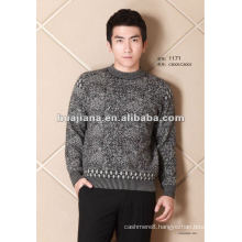 Luxury quality men's 100% cashmere sweater